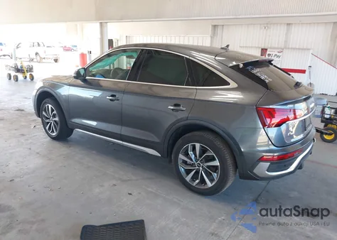 2024 Audi Q5 Sportback Premium Plus 45 Tfsi S Line Quattro S Tronic из США, поврежденный, VIN WA15AAFY8R2031000
